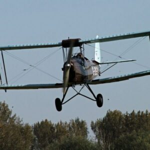1940 De Havilland DH82A Tiger Moth Military Aircraft For Sale From Wilco Aviation On AvPay front of aircraft in flight