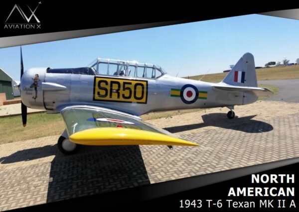 1943 T-6 Texan MK II A Military Aircraft For Sale From Aviation X On AvPay aircraft exterior left side