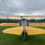 1945 Boeing Stearman A75N1 Vintage Biplane For Sale on AvPay by UK Aviation Sales. View from the tail