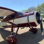 1947 Fairchild 24W-46 Argus for sale by Europlane Sales. Aircraft nose-min