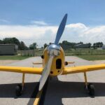 1950 DeHavilland Chipmunk Military Aircraft For Sale From Courtesy Aircraft Sales On AvPay propeller of aircraft