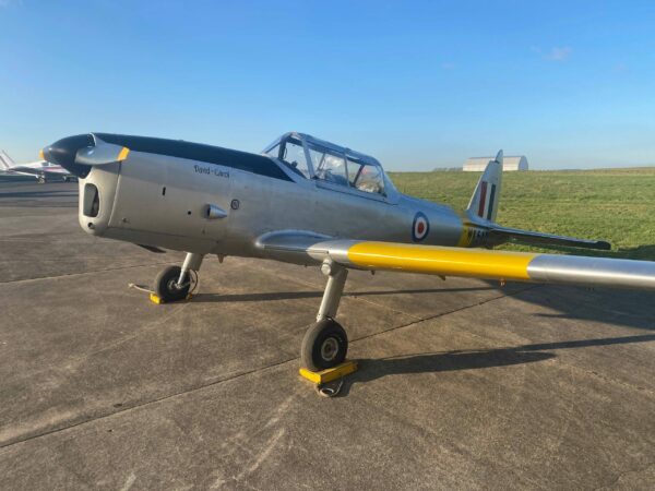 1955 De Havilland DCH-1 Chipmunk MK 22 (WK640) Military Aircraft For Sale From UK Aviation Sales Ltd on AvPay aircraft exterior front left