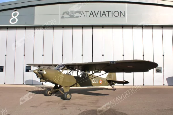 1956 Piper PA18 150 Super Cub Military Aircraft For Sale From AT Aviation On AvPay aircraft exterior front left