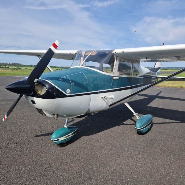 1960 Cessna 172A Single Engine Piston Aircraft For Sale From Aviation Sales International On AvPay front left of aircraft