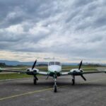 1961 Cessna 310F Multi Engine Piston Aircraft For Sale From Aeromeccanica On AvPay front of aircraft 2