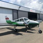 1961 Cessna 310F Multi Engine Piston Aircraft For Sale From Aeromeccanica On AvPay front right of aircraft