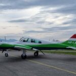 1961 Cessna 310F Multi Engine Piston Aircraft For Sale From Aeromeccanica On AvPay left rear of aircraft 2