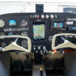 1963 Cessna 172D Skyhawk Single Engine Piston Airplane for sale on AvPay, by Lone Mountain Aircraft. Instrument Panel