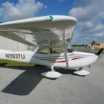 1963 Cessna 172D Skyhawk Single Engine Piston Airplane for sale on AvPay, by Lone Mountain Aircraft. Right wingtip