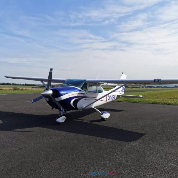 1965 Cessna 182H OK-KEM for sale in Germany by Aviation Sales International. View from the front-min