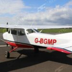 1965 Cessna F172G Single Engine Piston Airplane For Sale on AvPay by AT Aviation. Left fuselage
