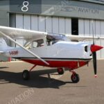 1965 Cessna F172G Single Engine Piston Airplane For Sale on AvPay by AT Aviation. View from the right