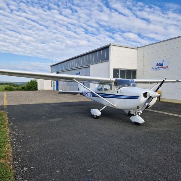 1967 Cessna 172H Single Engine Piston Aircraft For Sale From Aviation Sales International On AvPay front right of aircraft