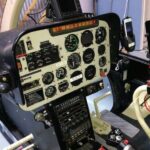 1968 Agusta Bell 206 Jet Ranger helicopter for sale on AvPay by Pacific AirHub. Cockpit