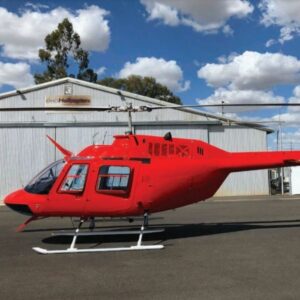 1968 Agusta Bell 206 Jet Ranger helicopter for sale on AvPay by Pacific AirHub. View from the left