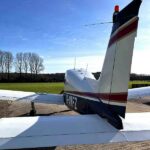 1968 Beechcraft 19A Musketeer Sport Single Engine Piston Aircraft For Sale From Bluebird Aviation On AvPay tail of aircraft