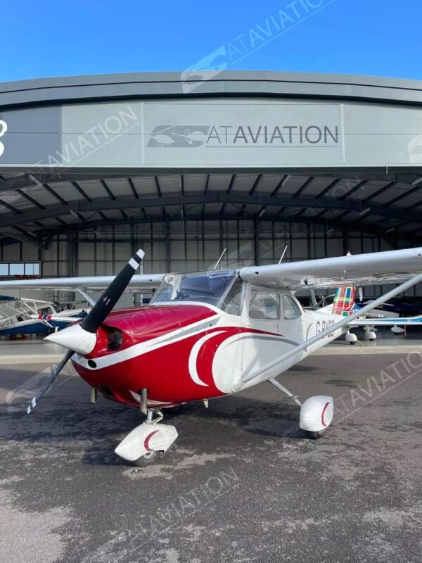 1968 Cessna F172H Skyhawk Single Engine Piston Aircraft For Sale From AT Aviation On AvPay aircraft exterior front left
