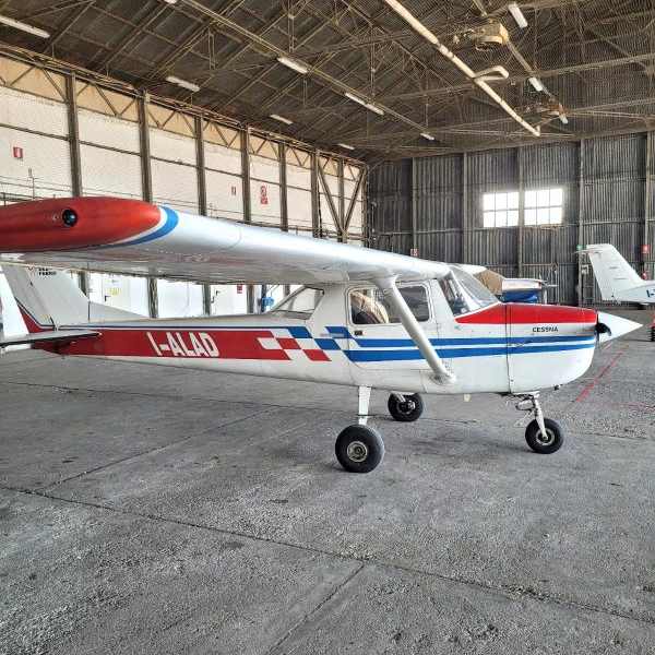 1968 Reims-Cessna F150J Single Engine Piston Aircraft For Sale From Aeromeccanica on AvPay front right of aircraft
