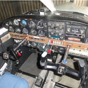1969 Piper PA-28R-200 Arrow II for sale by Aeromeccanica in Switzerland. Cockpit
