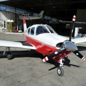 1969 Piper PA-28R-200 Arrow II for sale by Aeromeccanica in Switzerland. Nose of aircraft