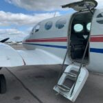 1970 Cessna 414 Multi Engine Piston Aircraft For Sale From Europlane Sales Ltd on AvPay left side of aircraft door open