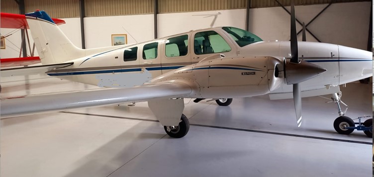 1971 Beechcraft Baron B58 Multi Engine Piston Aircraft For Sale From Aerostratus On AvPay aircraft exterior right side
