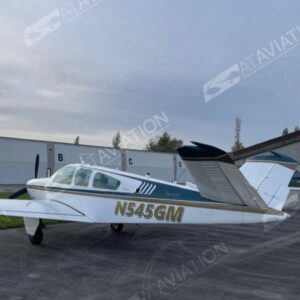 1972 Beechcraft Bonanza V35B single engine piston airplane for sale on AvPay by AT Aviation. View from the left