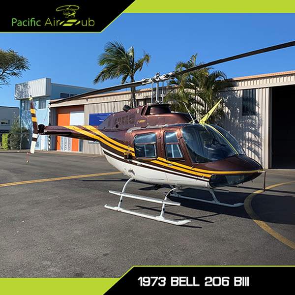 1973 Bell 206 BIII Turbine Helicopter For Sale from Pacific AirHub on AvPay