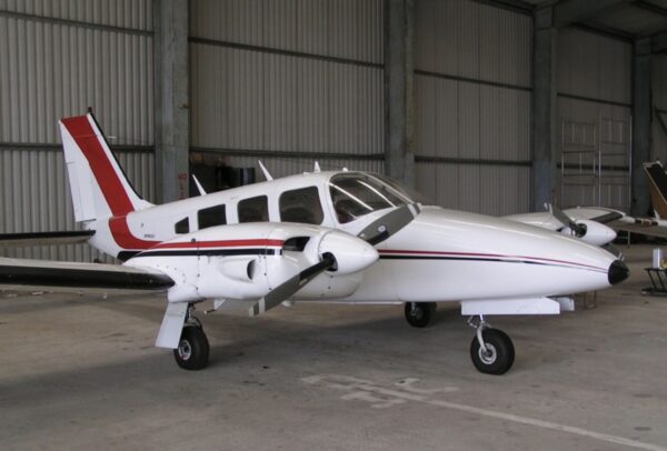 1973 Piper PA34 200 Seneca I Multi Engine Piston Aircraft For Sale From UK Aviation Sales LTD On AvPay aircraft exterior front right