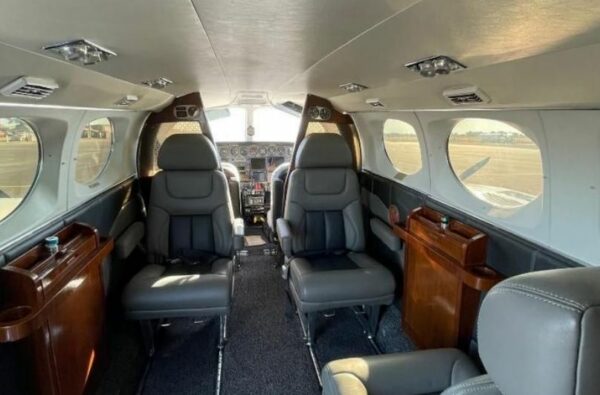1974 Cessna 414 Chancellor (N2694H) Multi Engine Piston Aircraft For Sale From Omnijet on AvPay aircraft interior to front