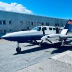 1975 Cessna 402B Multi Engine Piston Airplane For Sale by Aeromeccanica. Front right view