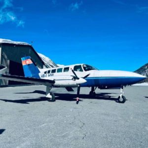 1975 Cessna 402B Multi Engine Piston Airplane For Sale by Aeromeccanica. View from the right
