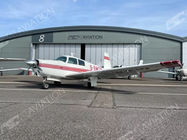 1975 Mooney M20C Single Engine Piston Aircraft For Sale From AT Aviation On AvPay aircraft exterior front left