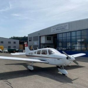 1975 Piper PA28 151 Warrior Single Engine Piston Aircraft For Sale From Aeromeccanica on AvPay aircraft exterior front right