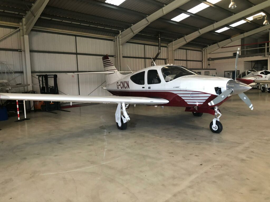 1977 Rockwell Commander 112 TC A Single Engine Piston Airplane For Sale From Velocity Aviation aircraft exterior front right