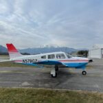 1978 Piper PA28R 201T Single Engine Piston Aircraft For Sale From Aeromeccanica on AvPay right side of aircraft