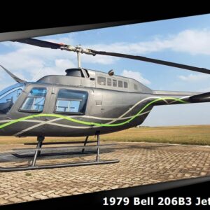 1979 Bell 206B3 JetRanger Turbine Helicopter For Sale From Aviation X on AvPay aircraft exterior left side