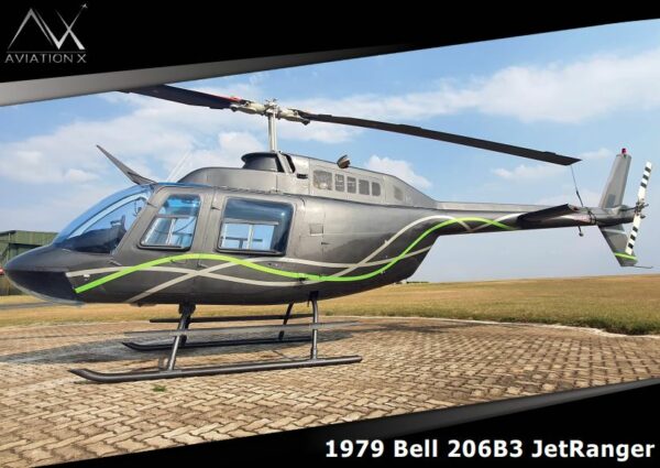 1979 Bell 206B3 JetRanger Turbine Helicopter For Sale From Aviation X on AvPay aircraft exterior left side