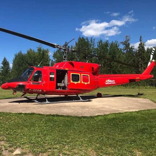 1979 Bell 212 Turbine Helicopter For Sale From Victoria Helicopters On AvPay left side of helicopter