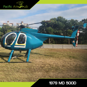 1979 McDonnell Douglas MD 500D Turbine Helicopter For Sale From Pacific AirHub On AvPay helicopter exterior left side
