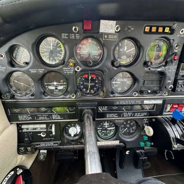 1979 Piper PA28RT 201T Turbo Arrow IV Single Engine Piston Aircraft For Sale From Europlane Sales Ltd On AvPay console and instruments left
