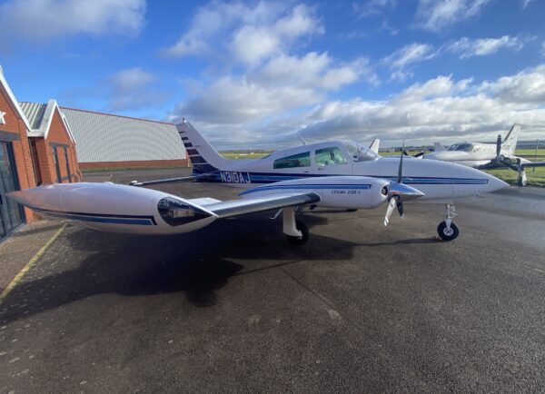 1980 Cessna C310R (N310AJ) Multi Engine Piston Aircraft For Sale From UK Aviation Sales on AvPay aircraft exterior front right