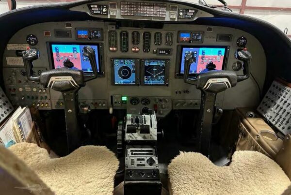 1980 Cessna Citation II (N676CM) Private Jet For Sale From Omnijet on AvPay aircraft interior flight deck