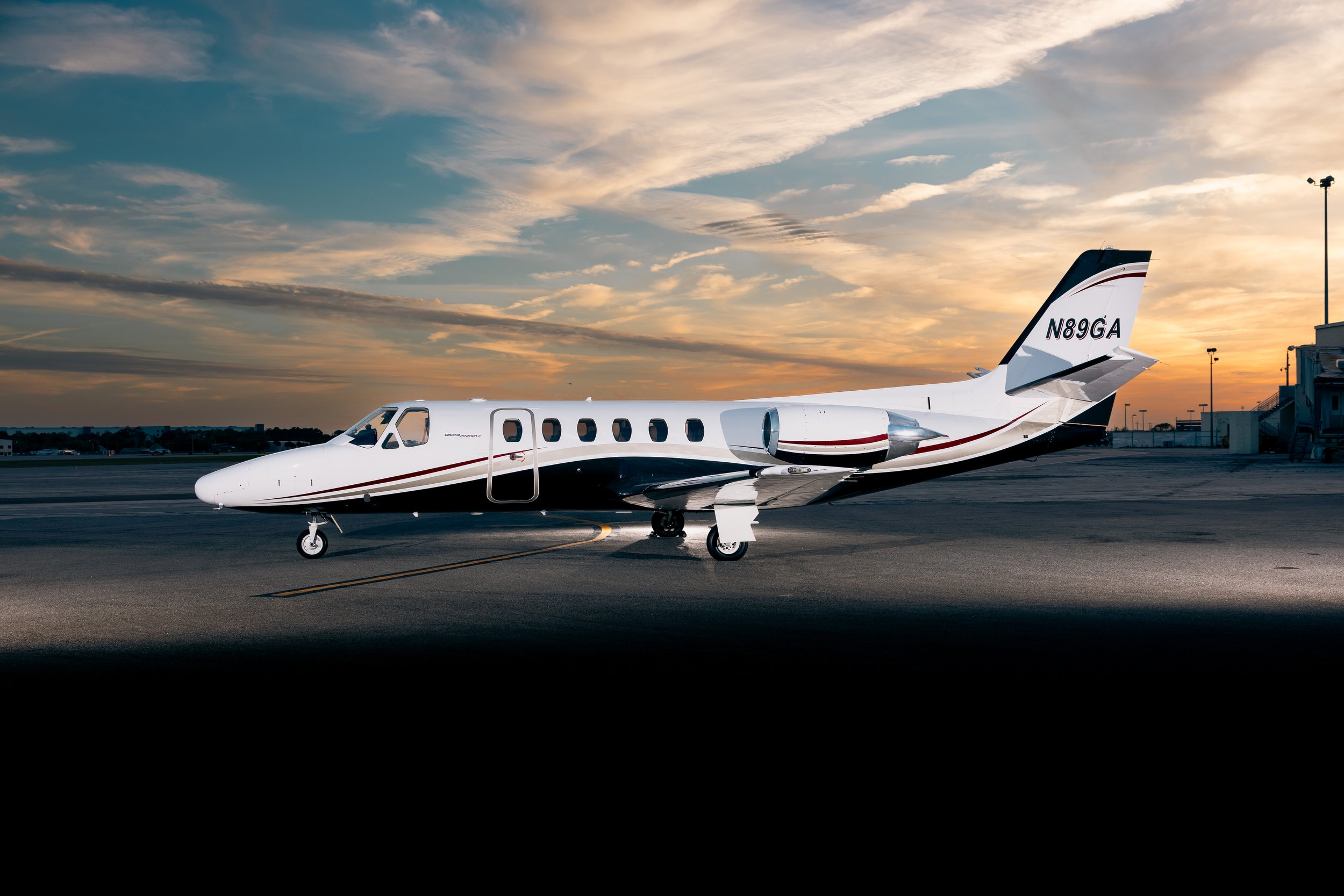 1980 Cessna Citation II Private Jet For Sale (N89GA) From AKC Aviation On AvPay aircraft exterior left side