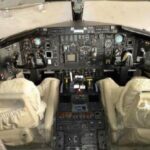 1981 Bombardier Challenger 600 private jet for sale on AvPay by Aircraft For Africa. Flight deck