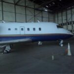 1981 Bombardier Challenger 600 private jet for sale on AvPay by Aircraft For Africa. Right fuselage