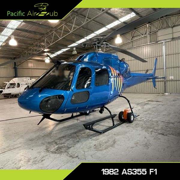 1982 AS355 F1 Turbine Helicopter For Sale From Pacific AirHub On AvPay feature image