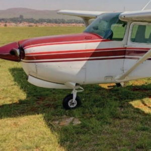 1982 Cessna 172RG Cutlass Single Engine Piston Airplane For Sale stationary on grass