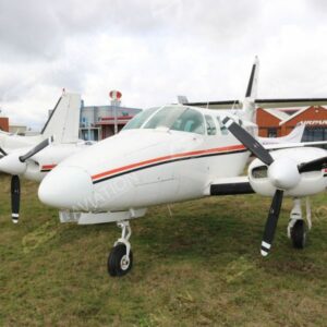 1982 Cessna T303 Crusader Multi Engine Piston Aircraft For Sale From AT Aviation on AvPay front left of aircraft