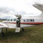 1982 Cessna T303 Crusader Multi Engine Piston Aircraft For Sale From AT Aviation on AvPay passenger door open